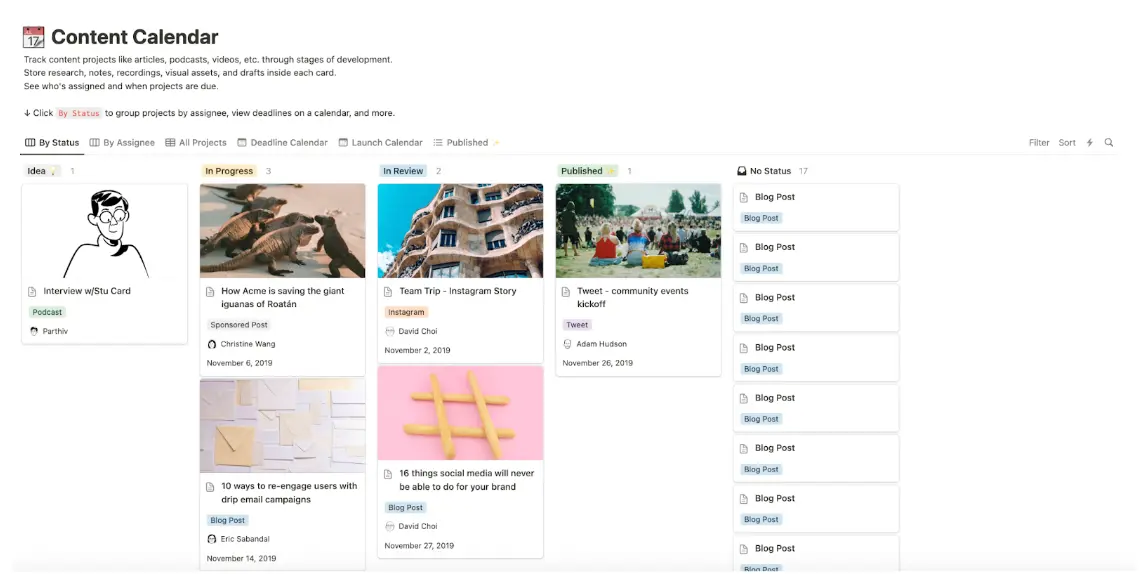 Work calendar templates 2 Basic content calendar