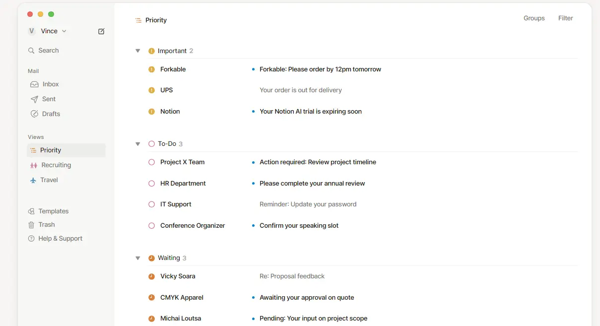 Apple Mail vs. Outlook 1